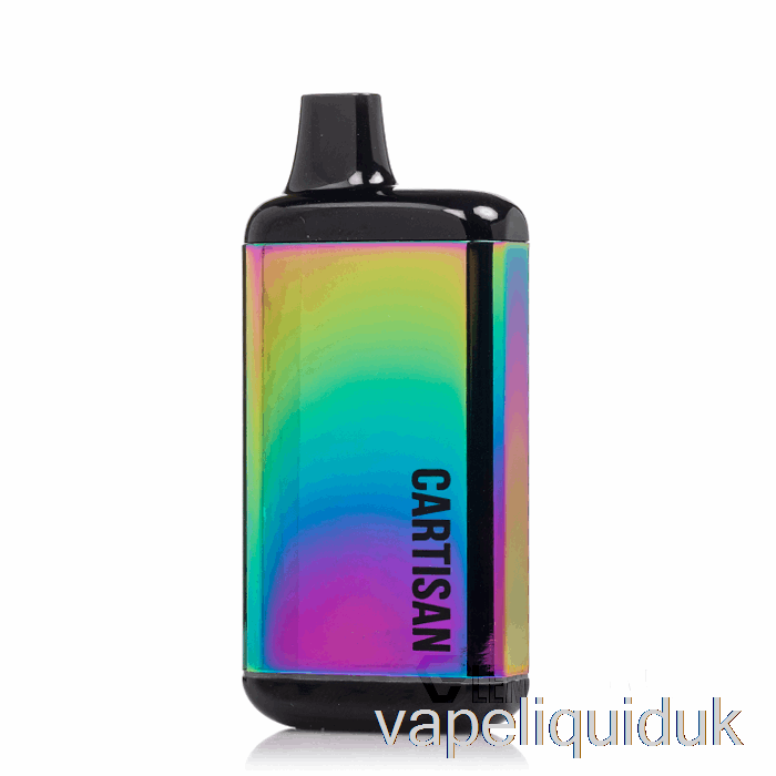 Cartisan Veil Bar 510 Battery Rainbow Vape Liquid